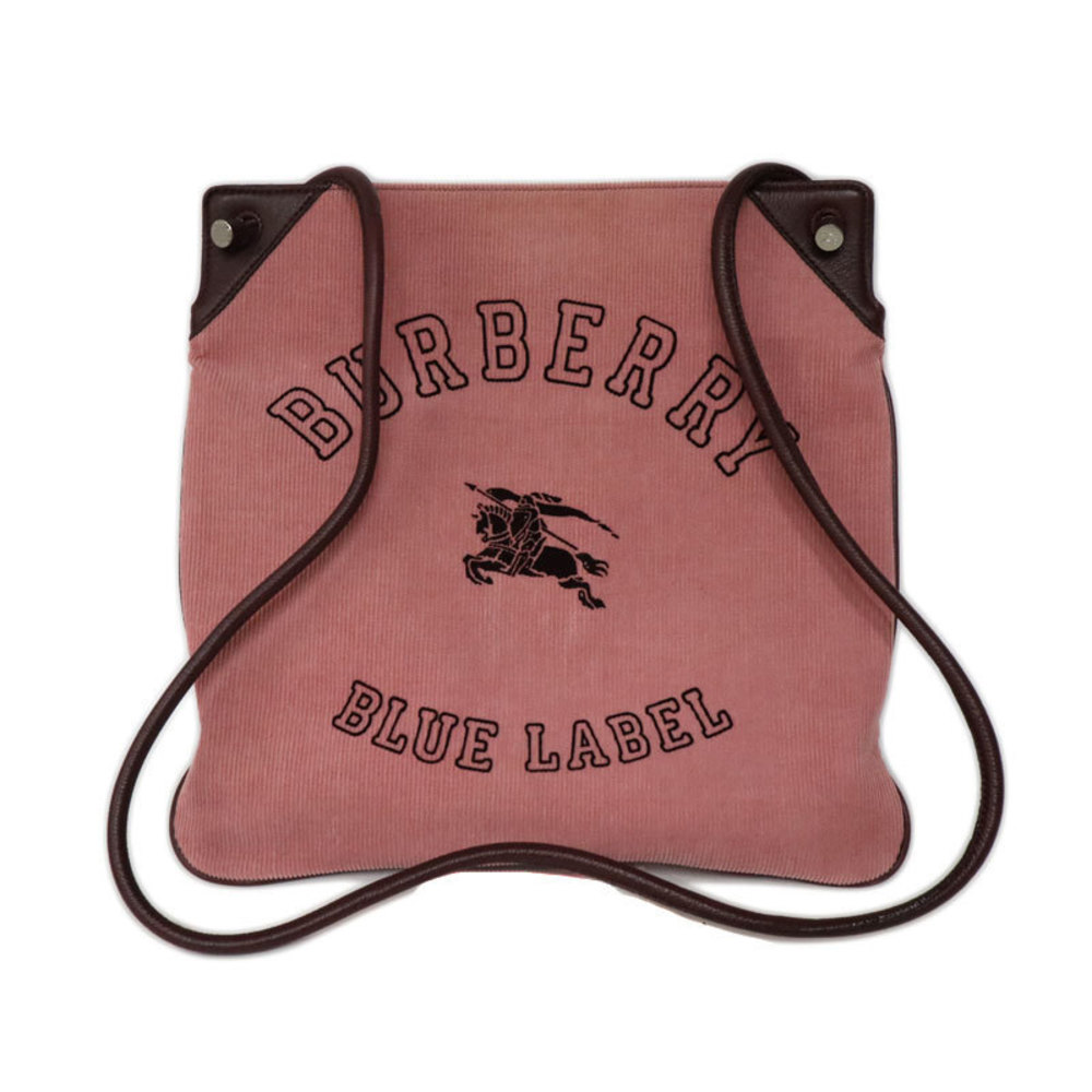 Burberry Blue Label Corduroy Shoulder Bag